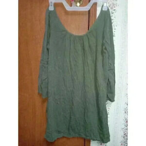 Women's Aerie XS Green Blouse